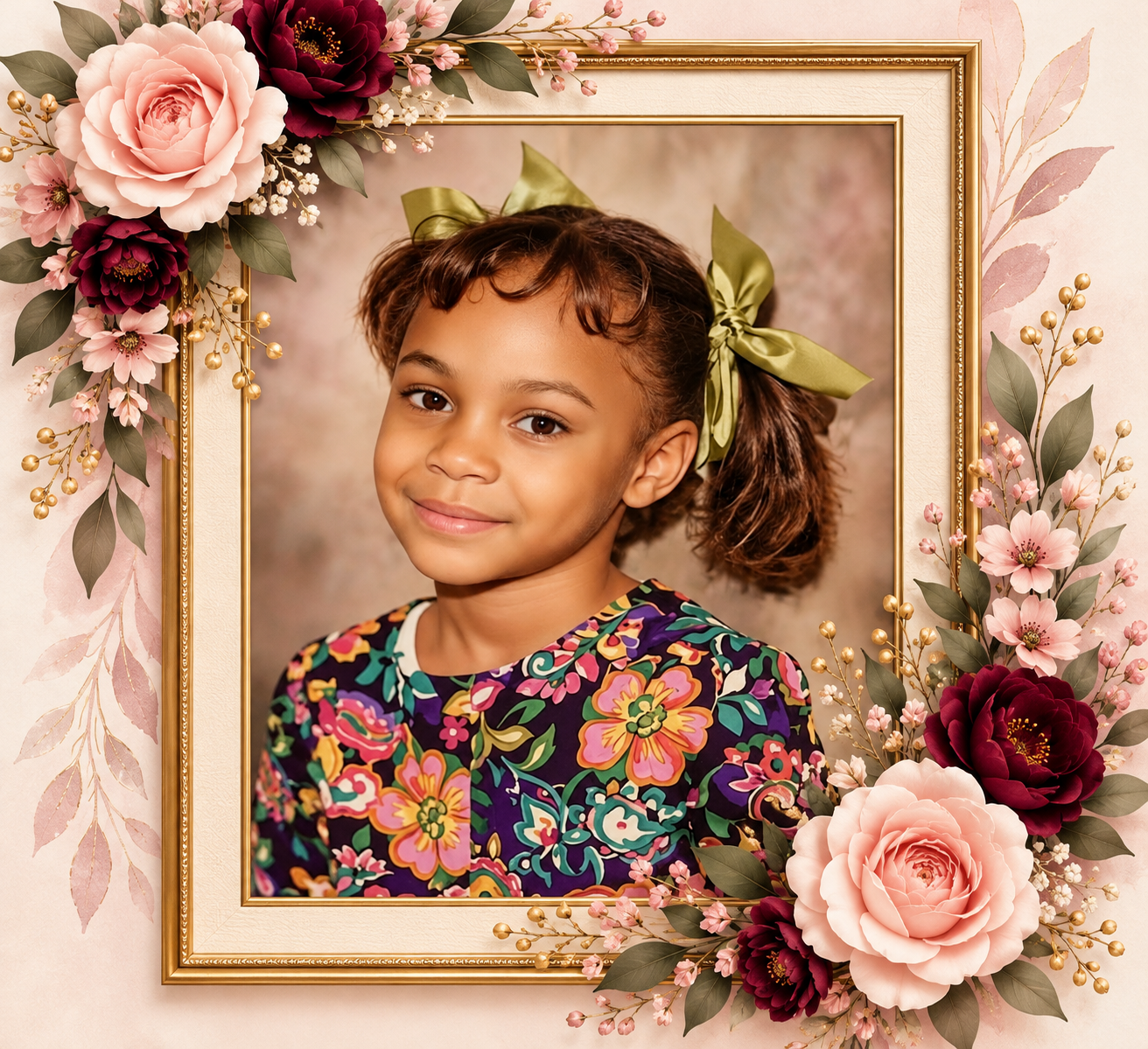 Jacquelyn as a young girl